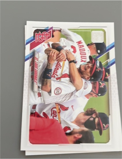 2021 Topps #478 St. Louis Cardinals Team Card — front