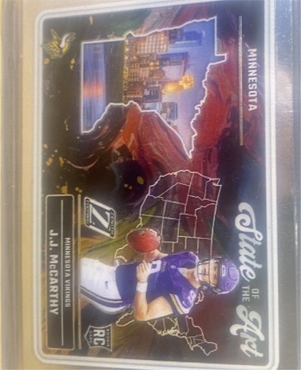 2024 Panini Zenith #24 J.J. McCarthy — front