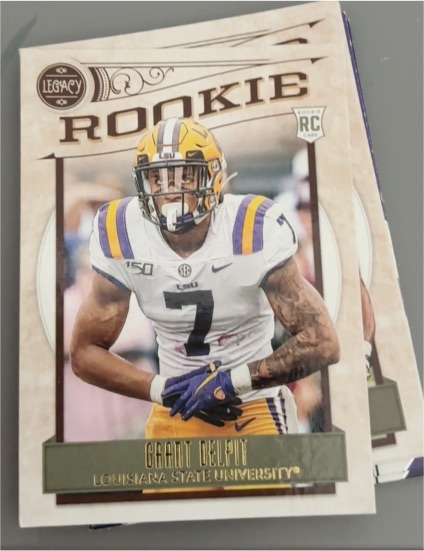 2020 Panini Legacy #162 Grant Delpit — front