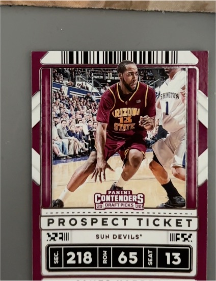 2020 Panini Contenders Draft Picks #13 James Harden — front