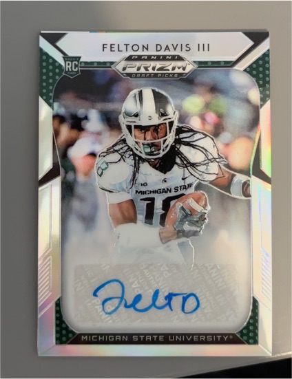 2019 Panini Prizm Draft Picks #? Felton Davis III — front