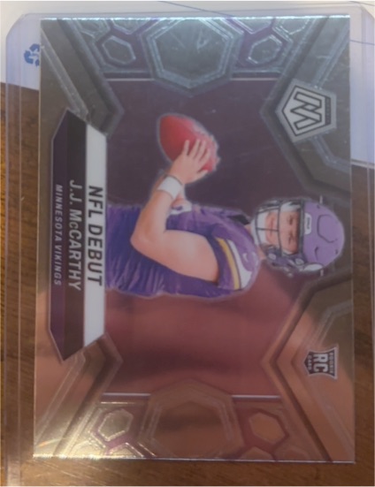 2024 Panini Mosaic NFL Debut #275 J.J. McCarthy — front