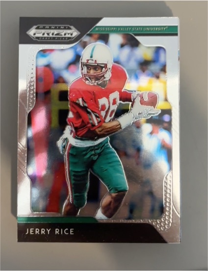 2019 Panini Prizm Draft Picks #46 Jerry Rice — front