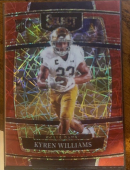 2022 Panini Select Draft Picks #22 Kyren Williams — front