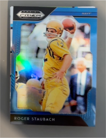 2019 Panini Prizm Draft Picks #80 Roger Staubach — front