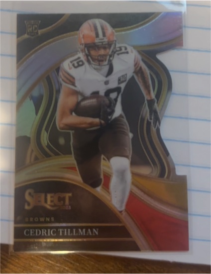 2023 Panini Select #288 Cedric Tillman — front
