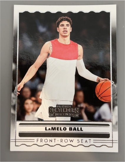 2020 Panini Contenders Draft Picks #SS-4 LaMelo Ball Front-Row Seat — front