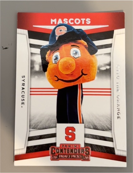 2020 Panini Contenders Draft Picks #12 Otto the Orange — front