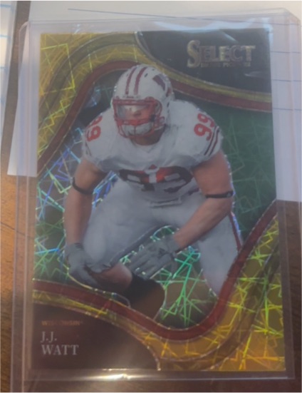 2022 Panini Select Draft Picks #175 J.J. Watt — front