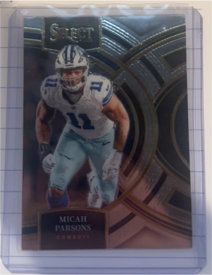 2023 Panini Select Premier Level #126 Micah Parsons — front