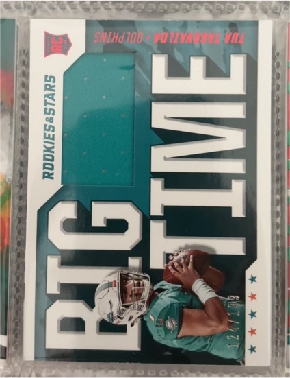 2020 Panini Rookies & Stars Big Time Relics #BT-TT Tua Tagovailoa — front