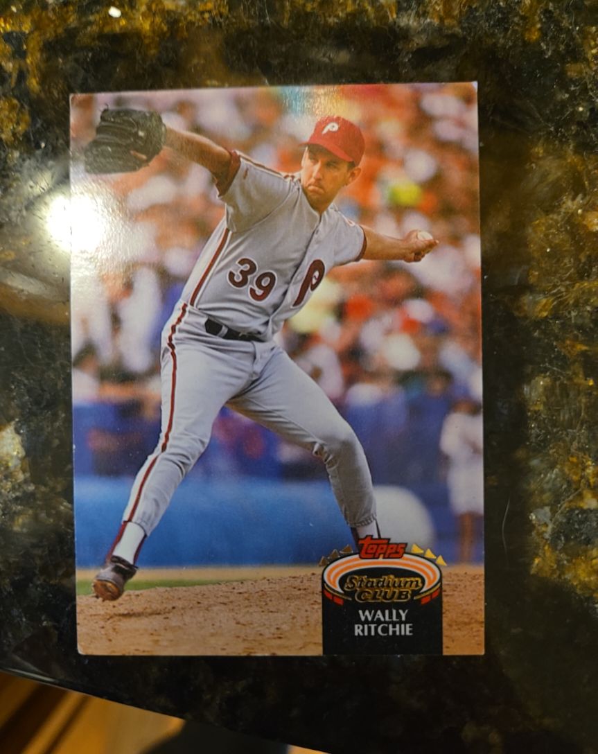 1992 Topps Stadium Club #? Wally Ritchie — front