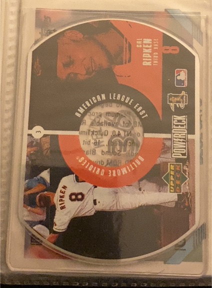 1999 Upper Deck PowerDeck #3 Cal Ripken Jr. — front