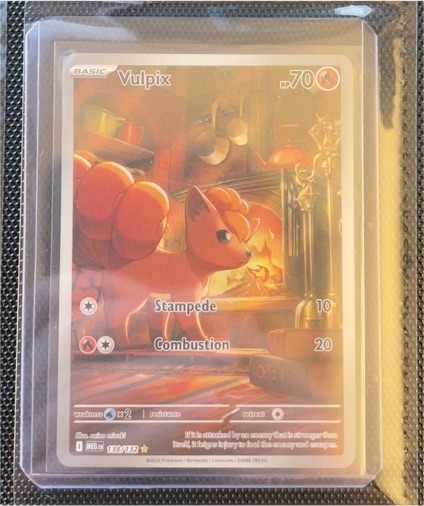 2025 Pokémon Mega Evolution #138 Vulpix Illustration Rare — front