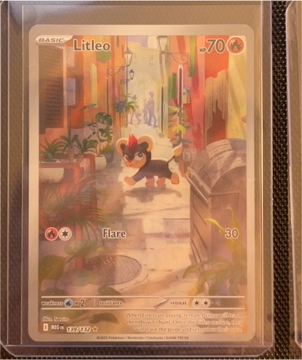2025 Pokémon Mega Evolutions MEG 139/132 Litleo — front