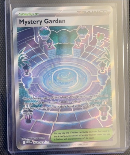 2022 Pokémon TCG Mega Evolution #172 Mystery Garden — front