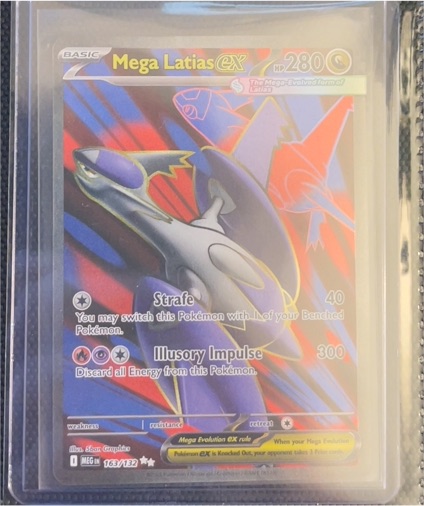 2025 Pokémon Mega Evolutions #163 Mega Latias ex — front