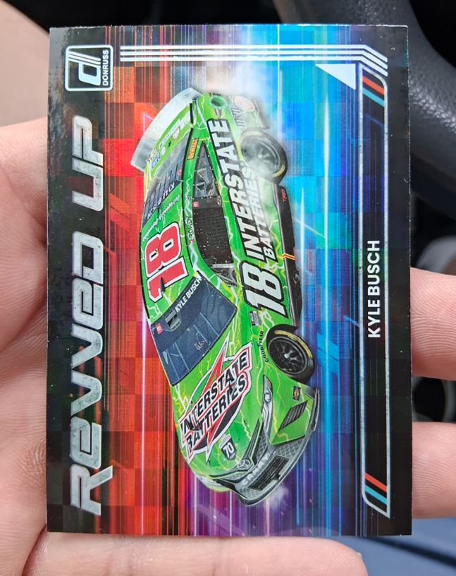 2023 Donruss Racing Revved Up #RU8 Kyle Busch — front