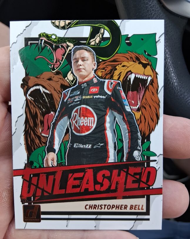 2023 Panini Donruss Unleashed #U10 Christopher Bell — front