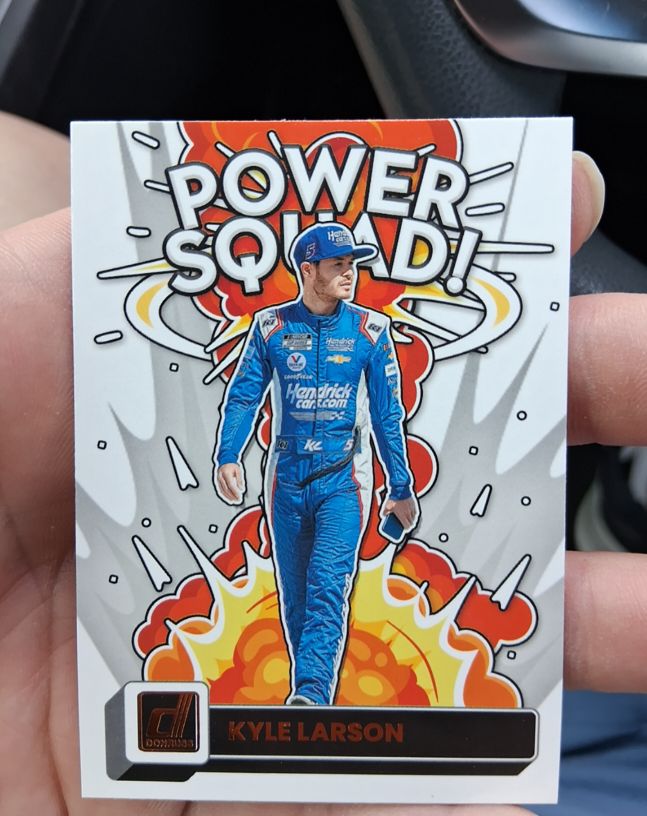 2023 Panini Donruss NASCAR #PS11 Kyle Larson Power Squad — front