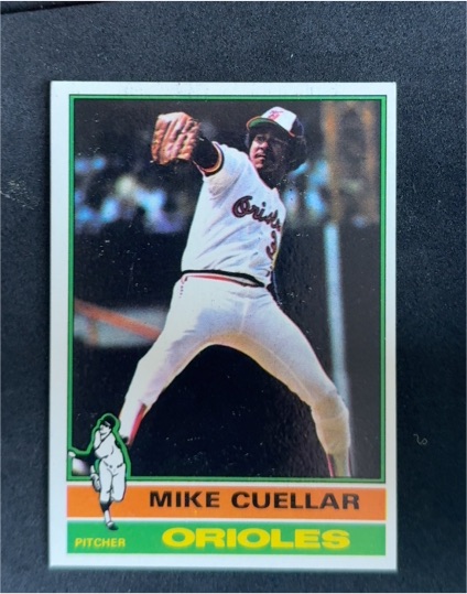 1976 Topps #285 Mike Cuellar — front