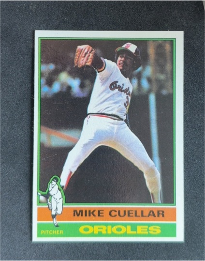 1976 Topps #285 Mike Cuellar — front
