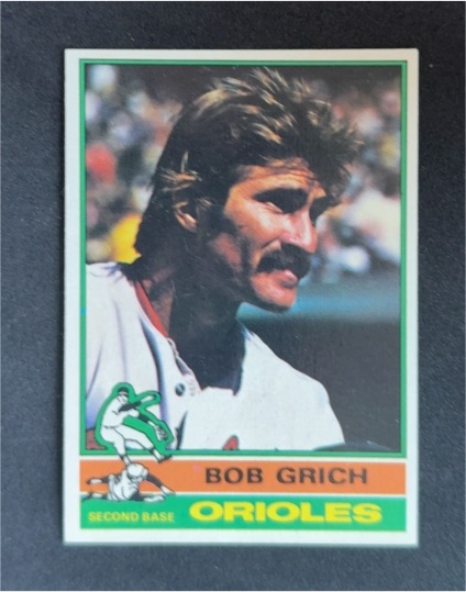 1976 Topps #335 Bob Grich — front