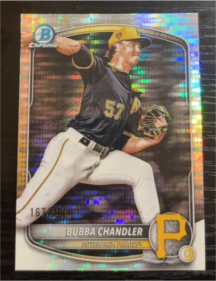 2025 Bowman Chrome #BCP-171 Bubba Chandler — front