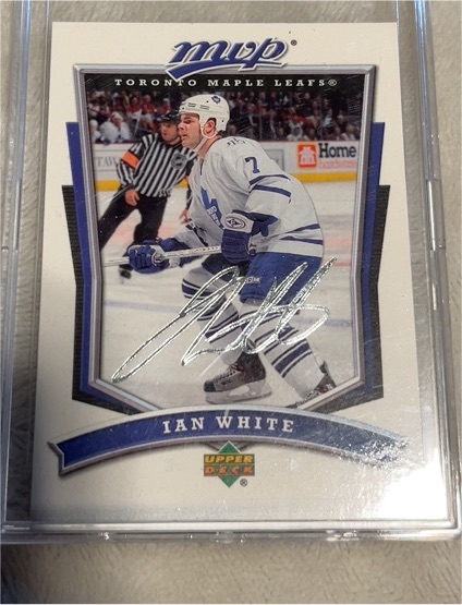 2006 Upper Deck MVP Ian White — front