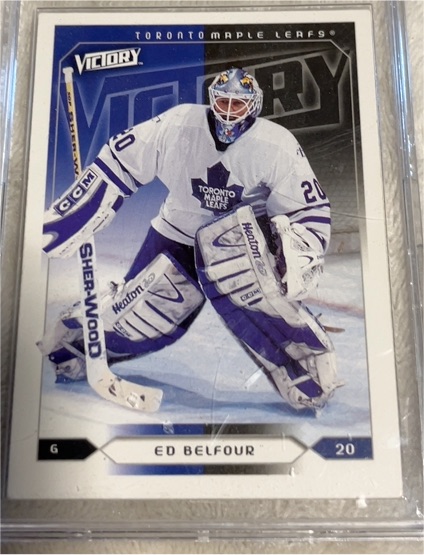 2005-06 Upper Deck Victory #186 Ed Belfour — front