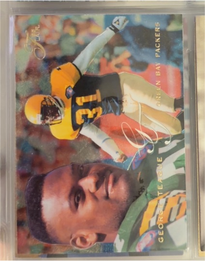 1995 Flair #77 George Teague — front