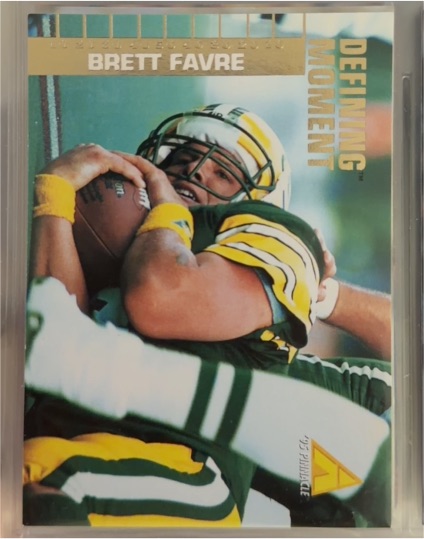 1995 Pinnacle Club Collection #99 Brett Favre — front