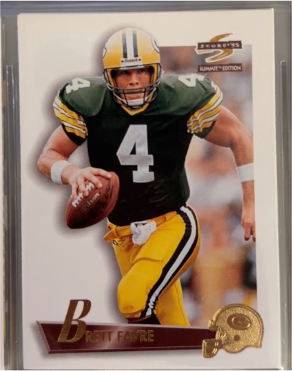 1995 Pinnacle Summit #32 Brett Favre — front