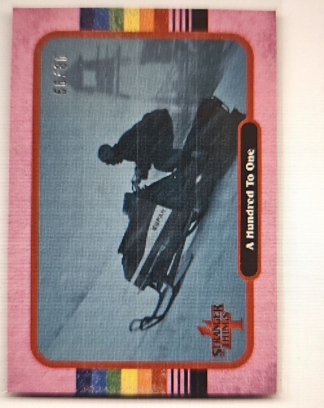 2023 Zerocool Stranger Things Season 4 #54 A Hundred to One — front