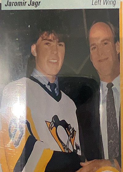 1990-91 Score #2 Jaromir Jagr — front