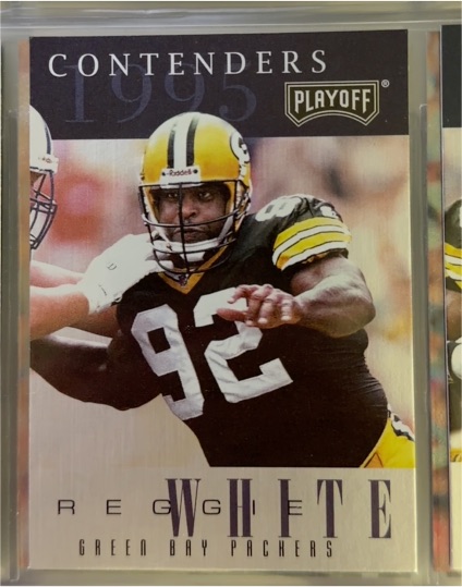 1995 Playoff Contenders #92 Reggie White — front
