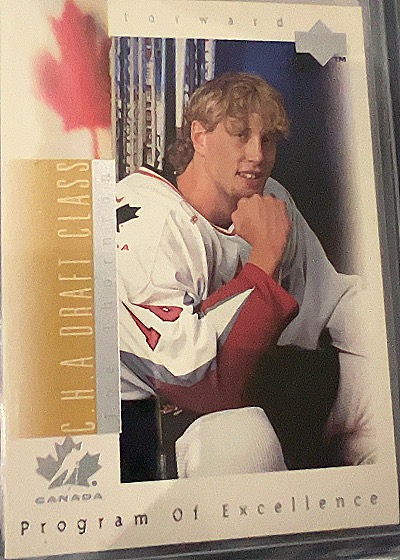 1996-97 Upper Deck #370 Joe Thornton — front