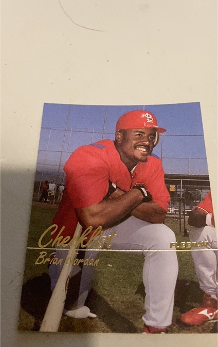 1997 Fleer #746 Brian Jordan — front