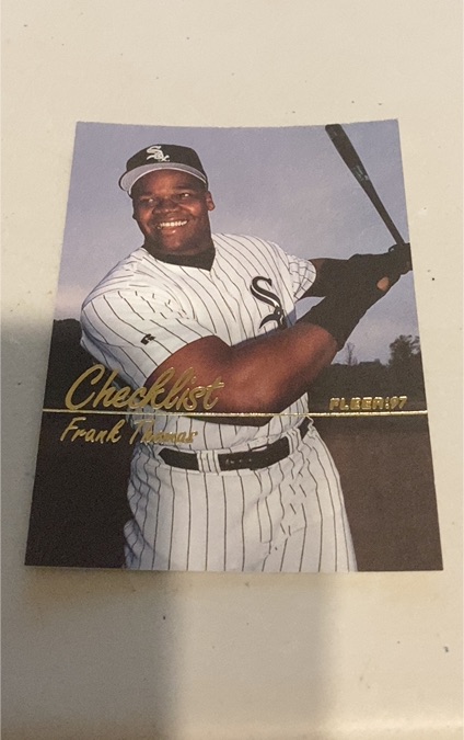 1997 Fleer #726 Frank Thomas — front
