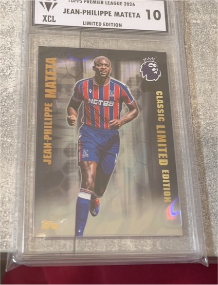 2026 Topps Premier League #10 Jean-Philippe Mateta Classic Limited Edition — front