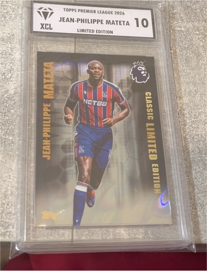 2026 Topps Premier League #10 Jean-Philippe Mateta — front