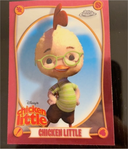 2025 Topps Chrome Disney Chicken Little #CL-1 — front