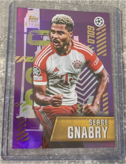 2023-24 Topps x Whip Gold #Serge Gnabry — front