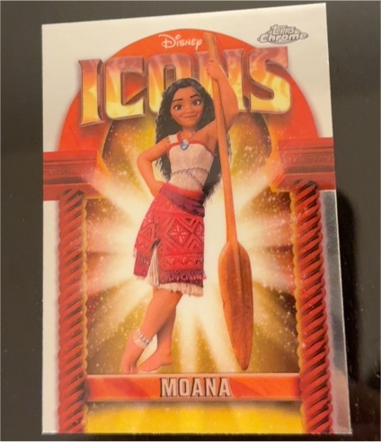 2025 Topps Chrome Disney Icons #DI-22 Moana — front