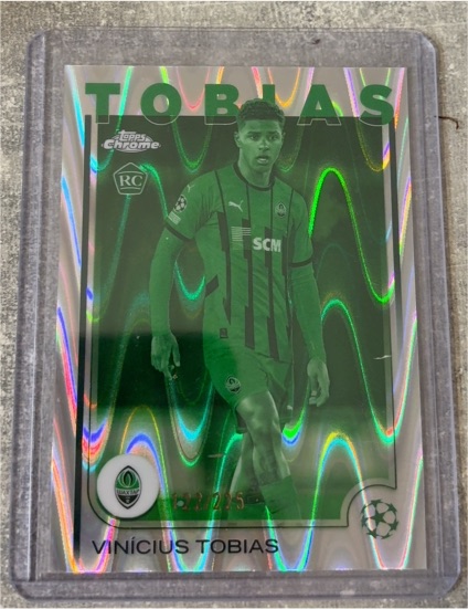 2024 Topps Chrome UEFA #167 Vinícius Tobias — front