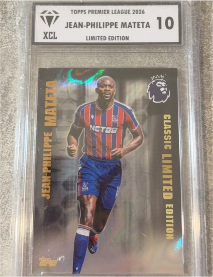 2026 Topps Premier League #10 Jean-Philippe Mateta Classic Limited Edition — front