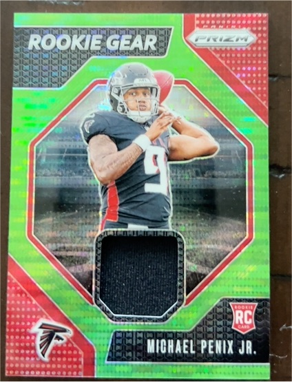 2024 Panini Prizm #RG-MPJ Michael Penix Jr. Rookie Gear — front