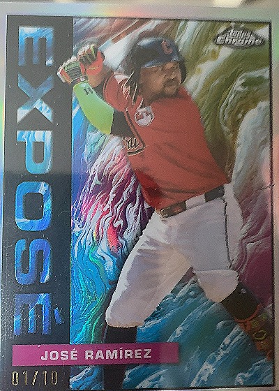 2025 Topps Chrome Exposé #José Ramírez — front
