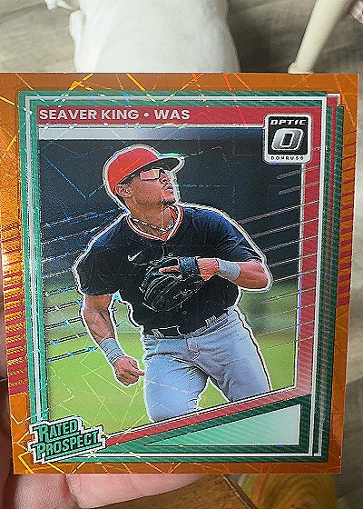 2025 Donruss Optic #174 Seaver King — front