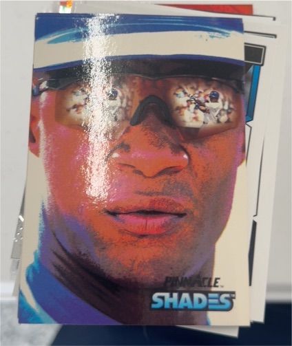 1992 Pinnacle Shades #308 Darryl Strawberry — front